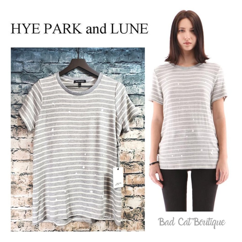 Hye park and Lune | Leah Paint Splattered Top